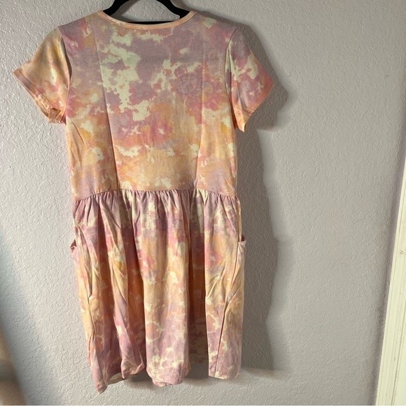 Cat and Jack Girls Warm Tie-Dye Knit Dress with Pockets. Size XXL (18). NEW! - Picture 2 of 10